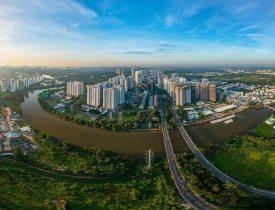 Đón sóng đầu tư hạ tầng, bất động sản Nam Sài Gòn cất cánh