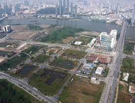 Hai doanh nghiệp trúng đấu giá đất Thủ Thiêm bị cưỡng chế tài khoản vì chậm đóng tiền