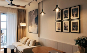 Căn hộ 75 m2 được chủ nhà tự lên ý tưởng thiết kế, tối giản nhưng "chill"